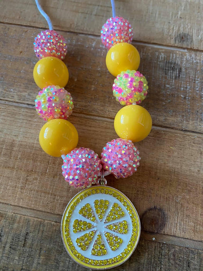 Bubblegum Necklace w/ Pendant