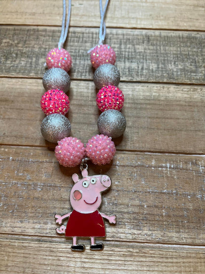 Bubblegum Necklace w/ Pendant
