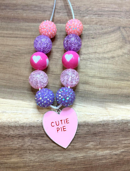 Bubblegum Necklace w/ Pendant