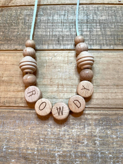 Custom Teething Necklace