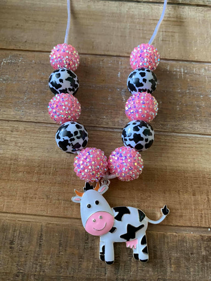 Bubblegum Necklace w/ Pendant
