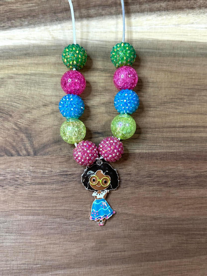 Bubblegum Necklace w/ Pendant