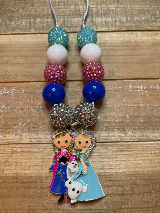 Bubblegum Necklace w/ Pendant