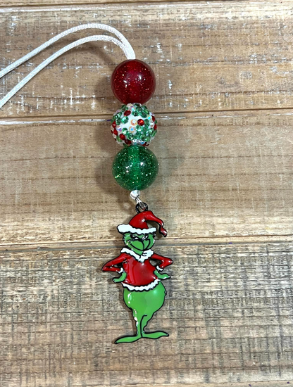 3 Bead Pendant Necklace