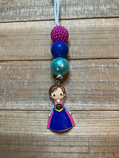 3 Bead Pendant Necklace