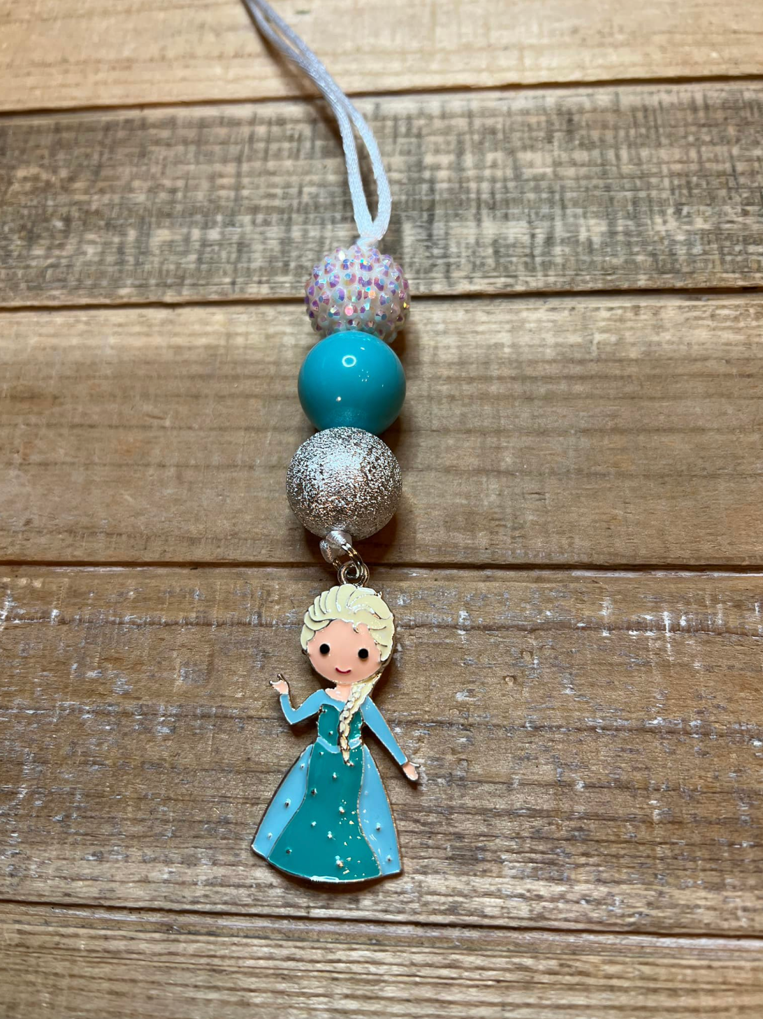 3 Bead Pendant Necklace