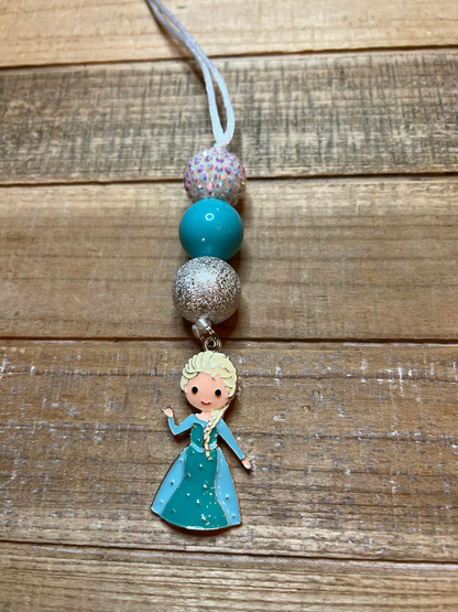 3 Bead Pendant Necklace